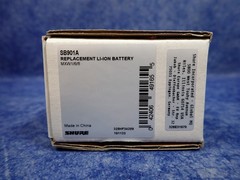NEW Shure SB901A Rechargeable Lithium-Ion Battery for Microflex Wireless (G87)