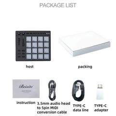 Professional MIDI Pad Controller Beat Maker Machine For Finger Drumming Music
