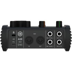 IK Multimedia Axe I/O One Compact Audio Interface w/Advanced Guitar Tone Shaping