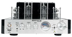 Rockville BluTube Tube Amplifier/Home Theater Bluetooth Receiver+(4) 4″ Speakers