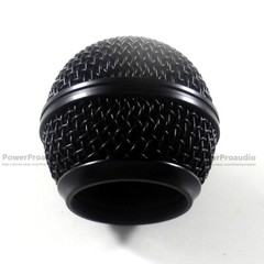 10pcs Black Ball Head Mesh Microphone Grille Fits For Shure SM58 SM58S SM58LC