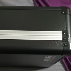 Analog Cases Black Hard Equipment Case w/ Foam Padding & Carry Handle.
