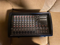 GTD-Audio BM-55 Professional 600W 8 Channel Powered Mixer power mixing…