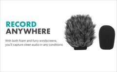 Movo DoubleMic-DI Dual Capsule Microphone – iPhone Two-Sided Cardioid Condenser