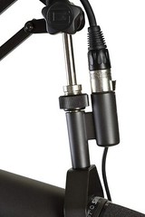 Gator Frameworks Desk-Mounted Broadcast Microphone Boom Stand for Podcasts