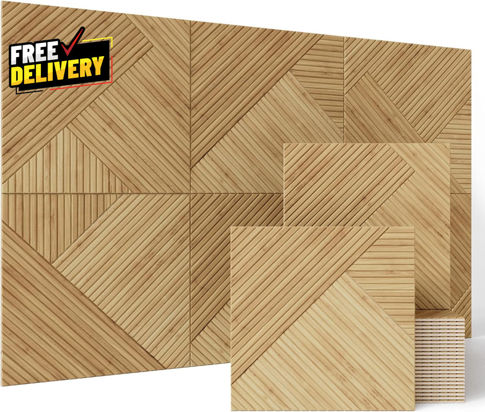 6 Pack Large Acoustic Panels Total Size 72 X 48Inches Soundproof Wall Panels D..