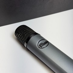 Blue Ember XLR Studio Condenser Microphone with Microphone Stand Adapter