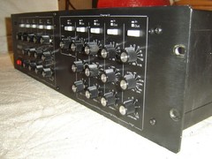 Ashly PQ66, Latter Version, 2 Ch 4 Band Parametric Equalizer, Eq, Vintage Rack