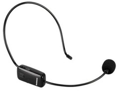 TR503 Wireless FM Microphone Headset, Hands-Free with Rechargeable Battery