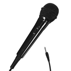 Karaoke Portable Systems Retro Dynamic Vocal Microphone Handheld Wired
