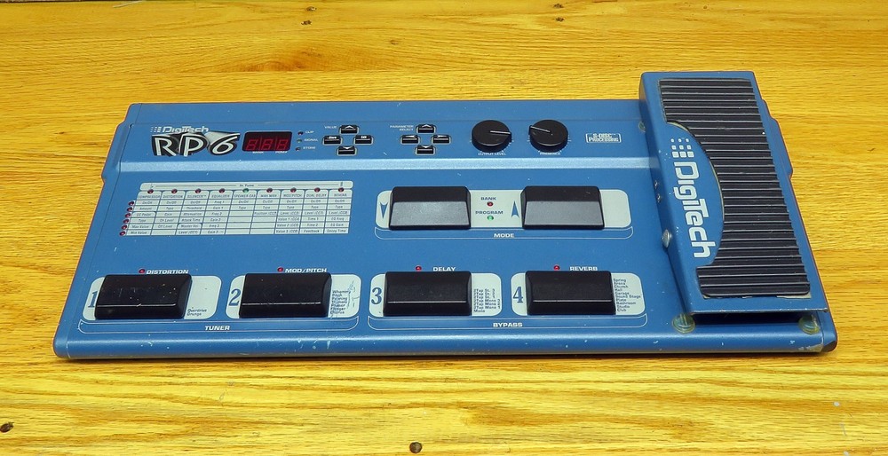 DigiTech RP6 Multi-Effects Guitar Pedal 1997