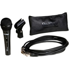 OnStage AS400V2 Dynamic Handheld Microphone with 20′ XLR Cable