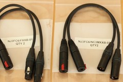 bundle XLR male female to TRS-jacks NJ3FC6-BAG to NC3MXX-B NC3FXX-B Mogami W2549