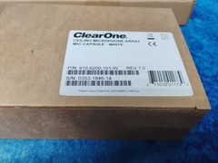ClearOne Ceiling Microphone Array Analog-X, 1 Array (3 Channels), Bundle, White