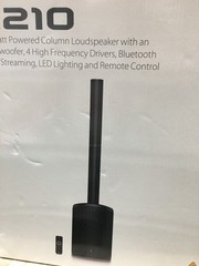 BRAND NEW Behringer C210 200W Active Column Speaker W/ 8″ SUBFOOBER REMOTE