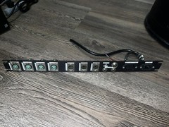 1RU Custom Broadcast Interface Panel w/ Switchcraft XLR A Power 1 U 1 RU