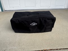 Studio Slips Amp Head Clamshell Padded Gig Bag Black Nylon Canvas