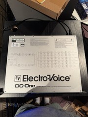 Electro-Voice DC-One 2-Channel Digital Processor EQ/Crossover 1U XLR AES/EBU