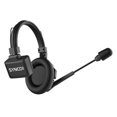 SYNCO Xtalk X2 1148ft/350m Wireless Intercom Headset System 2.4GHz Full-Duplex
