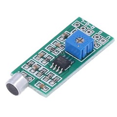Microphone Pickup Module Dual Channel Output Adjustable Gain Amplifier Board