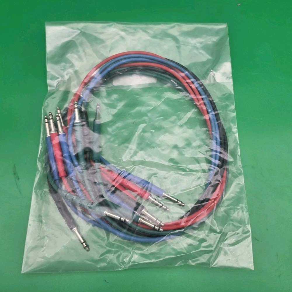 StageMASTER STT-2-8PK Black TT Patch Cable – 2 foot (8-pack)