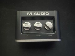 M-Audio Fast Track USB Audio Interface XLR/TRS In RCA Out Direct Monitoring