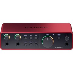 Focusrite Scarlett 2i2 USB-C Audio Interface w/ Holder, Stand, Filter & XLR KIT