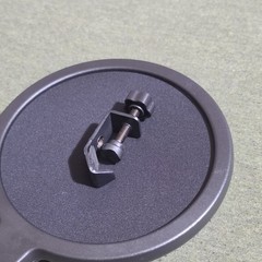 Black Microphone Pop Filter Windscreen w/ Gooseneck Clamp Mount Metal/Plastic