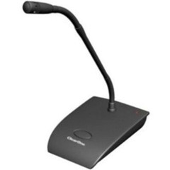ClearOne Wireless Gooseneck Podium Cardioid Microphone Rf Band M500 Clear One