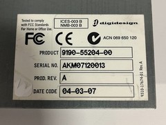 Avid Digidesign DSI Digital Input Card for VENUE Profile D-Show Stage Rack