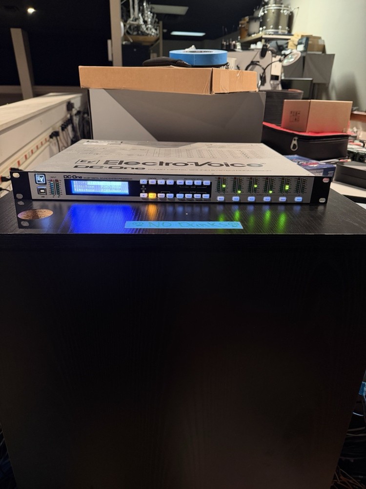 Electro-Voice DC-One 2-Channel Digital Processor EQ/Crossover 1U XLR AES/EBU