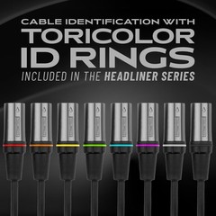 By Gator Cases Headliner Series Premium 10 Foot XLR Microphone Cable, (GCWH-X…