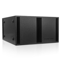 Sound Town Dual 12” 2400W Powered PA Subwoofer w/ DSP Bluetooth CARME-212SPW1.1