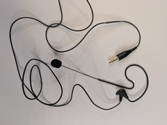 SpeechWare FlexyMike Single Ear Cardioid Microphone – for Andriod/Apple/PC/MAC