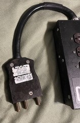 authentic “LEX” CINDER STUDIO PLUG (MODEL SP-60M music/recording SINGLE PHASE
