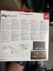 IK Multimedia iRig Pro I/O Universal Audio and MIDI Interface
