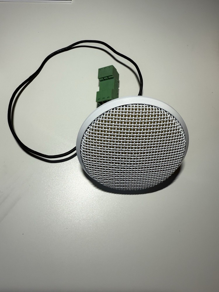 Audix M70W Microphone Ceiling Mic White Flush Mount High Output Plenum Rated