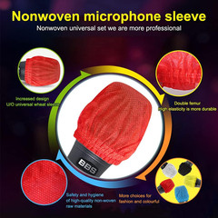 200Pcs Disposable Microphone Cover, Non-Woven Handheld Microphone Windscreen wit