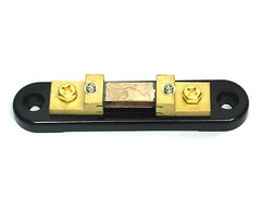 1pc DC Current Shunt DC 100A / 50mV Class2 Size=136×30.5x31mm LxWxH SD Taiwan