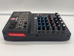 Harbinger L802 8-Channel Mixer Black Body Only No Power Adapter