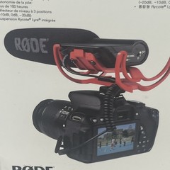 Rode VideoMic Camera-mount Shotgun Microphone with Rycote Lyre Shock Mounting