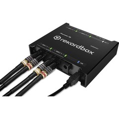 Pioneer DJ INTERFACE 2 Audio Interface rekordbox dvs Control Vinyl x2 Kit