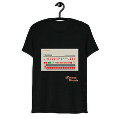 TR-909 restored by Sweet Discrete_Short sleeve t-shirt