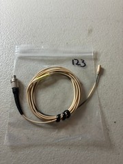 Point Source CO-8WL, Beige – Omni Lavalier, with 3-pin Lemo connector, #123