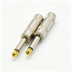 10x 6.35mm 1/4″ TS Mono Plug Heavy Duty Solder Type Guitar Speaker Connector