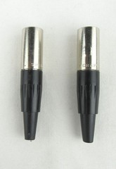 Switchcraft TA5M mini XLR Male 5 Pin, Set of 2 – NOS, Free Ship