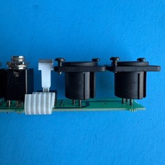 Mackie Mixer 1202-VLZ Pro Used Part: Main Output XLR TRS Socket Circuit Board