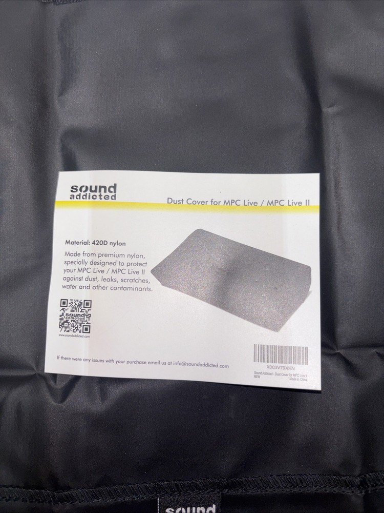 Sound Addicted Dust Cover For Mpc Live / Mpc Live II