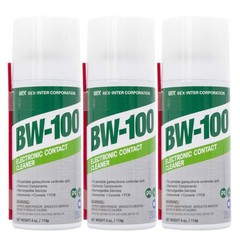 BW-100 Non-Flammable Electronic Contact Cleaner Aerosol Spray – Safely Cleans Jo