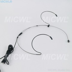 Lavalier Headset Microphone for MiPro Audio Wireless Lapel Black Beige 6 options